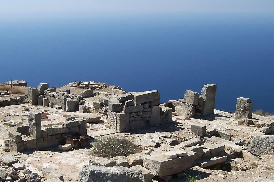 ruines archéologiques de Santorin